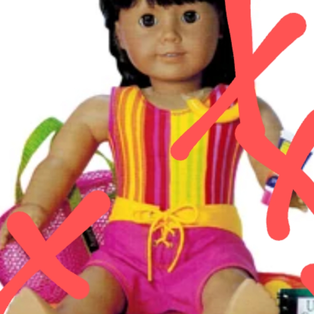 1998 pleasant company Swimming Outfit II American Girl Of Today